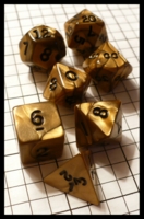 Dice : Dice - Dice Sets - Koplow Olympic Gold Set - FRP Games Mar 2011